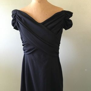 vintage sylvana off the shoulder dress